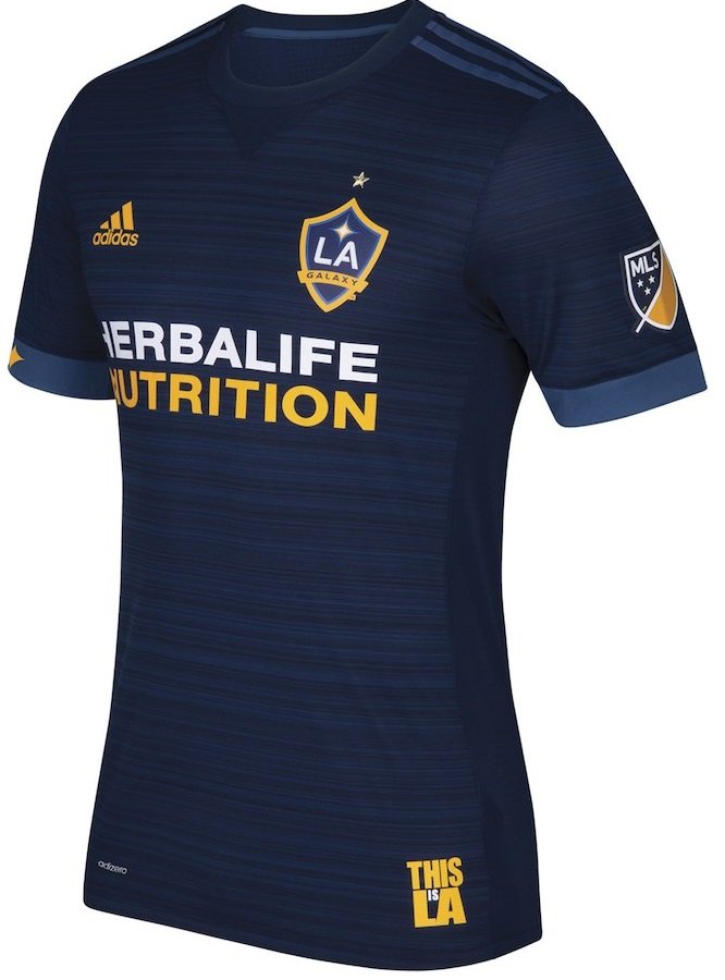 Camisa oficial Adidas Los Angeles Galaxy 2018 II jogador